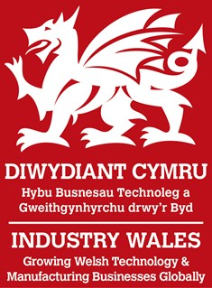 Noddir gan Ddiwydiant Cymru