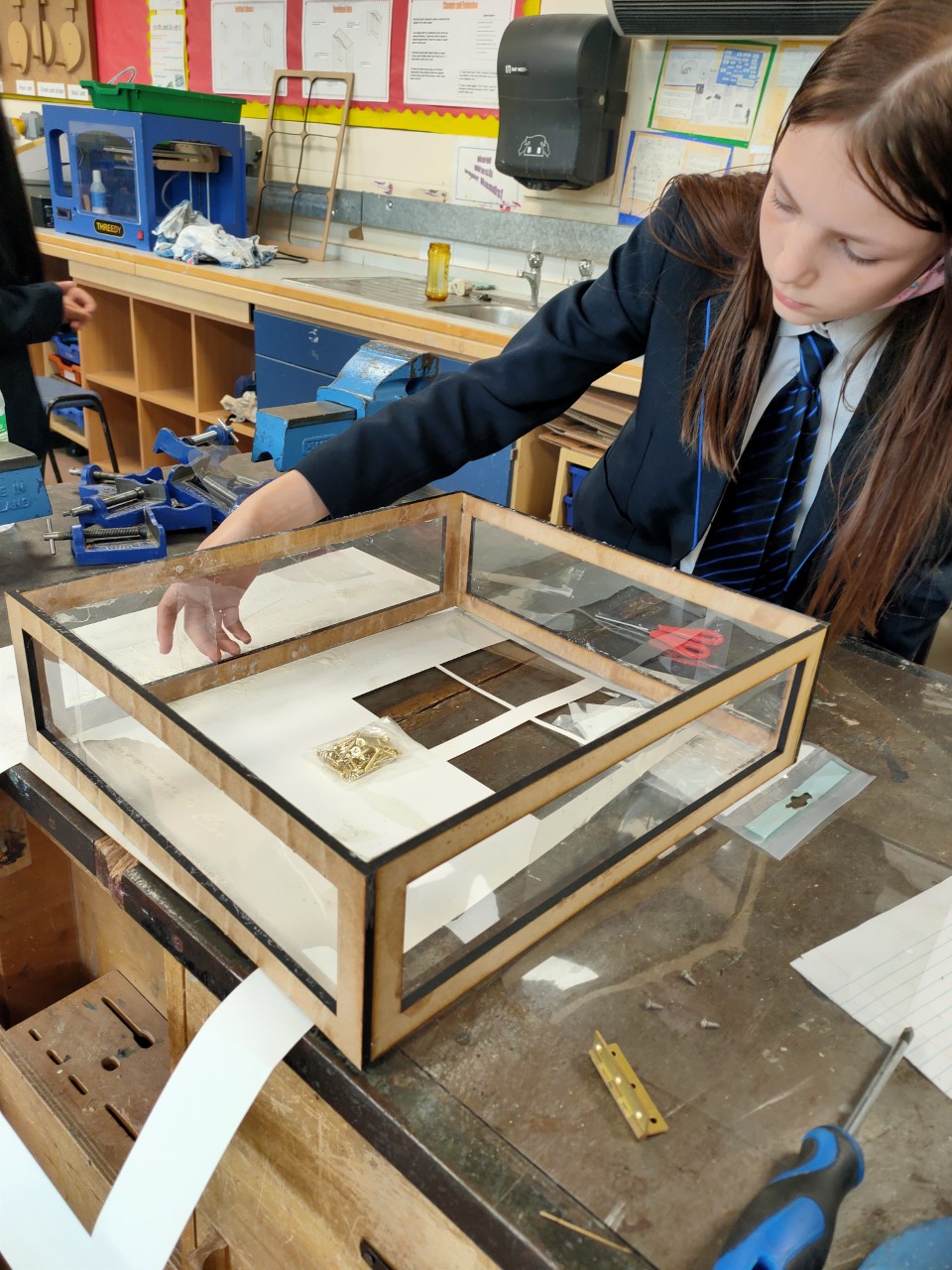 Ysgol Clywedog's Eco Club Urban Farming Project