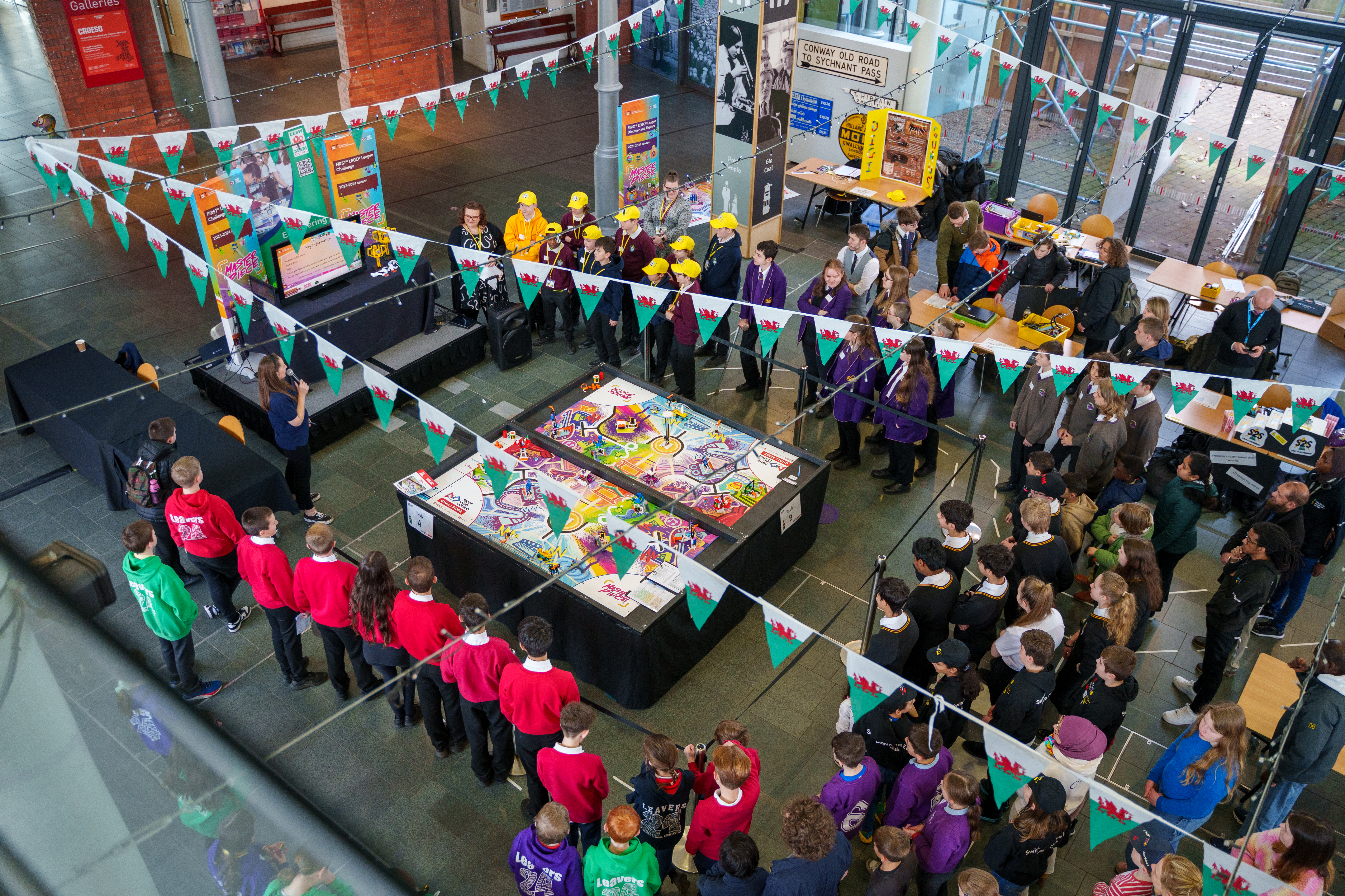 Regional Finals of the First Lego League Challenge 2023-24 Masterpiece Season Celebrate Success