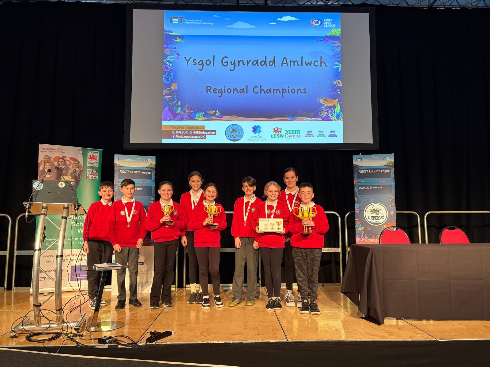 Celebrating the Success of the Submerged First Lego League Regional Finals in Wales 